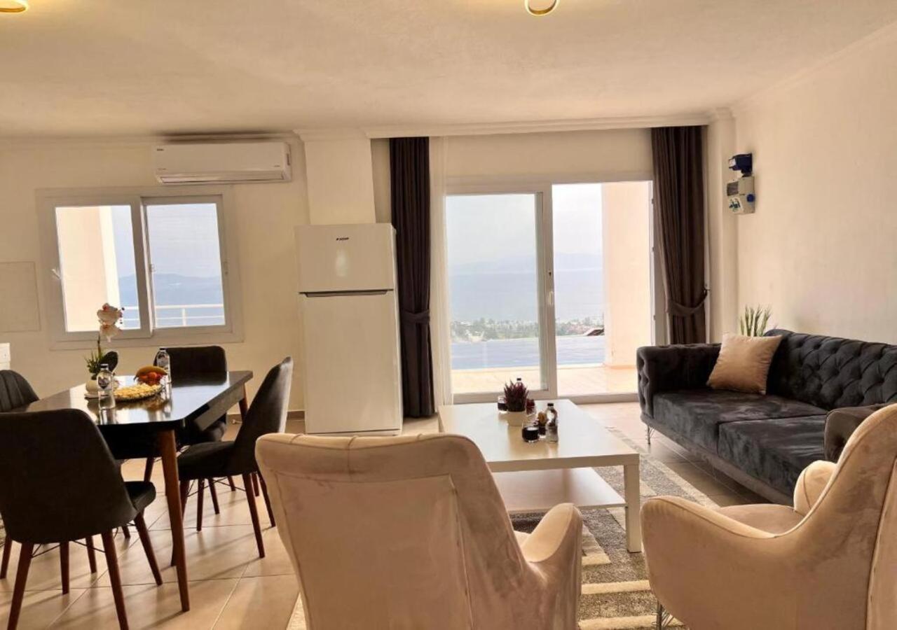 Bodrum Eason Villa & House 350M2 Full Sea View With Private Infinity Pool Exteriör bild