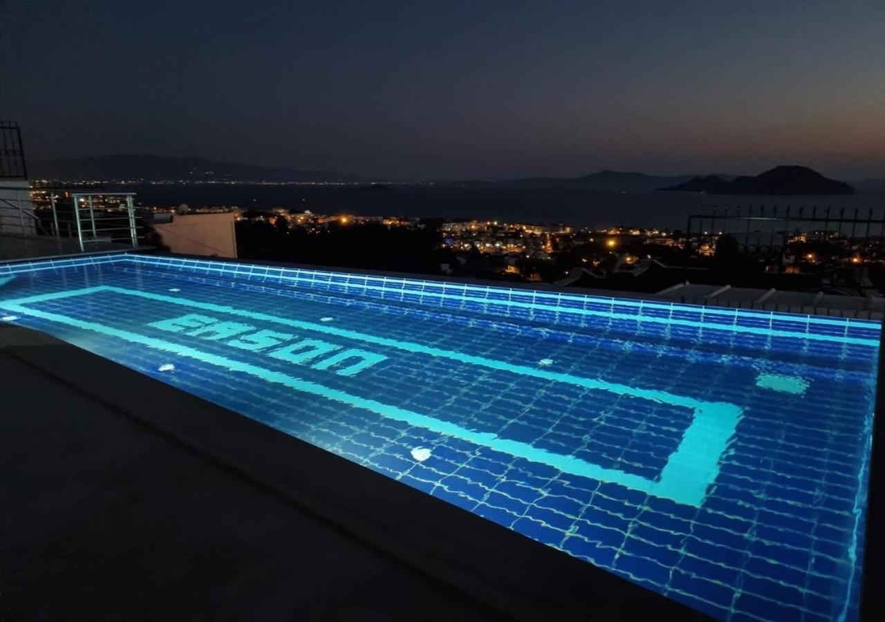 Bodrum Eason Villa & House 350M2 Full Sea View With Private Infinity Pool Exteriör bild