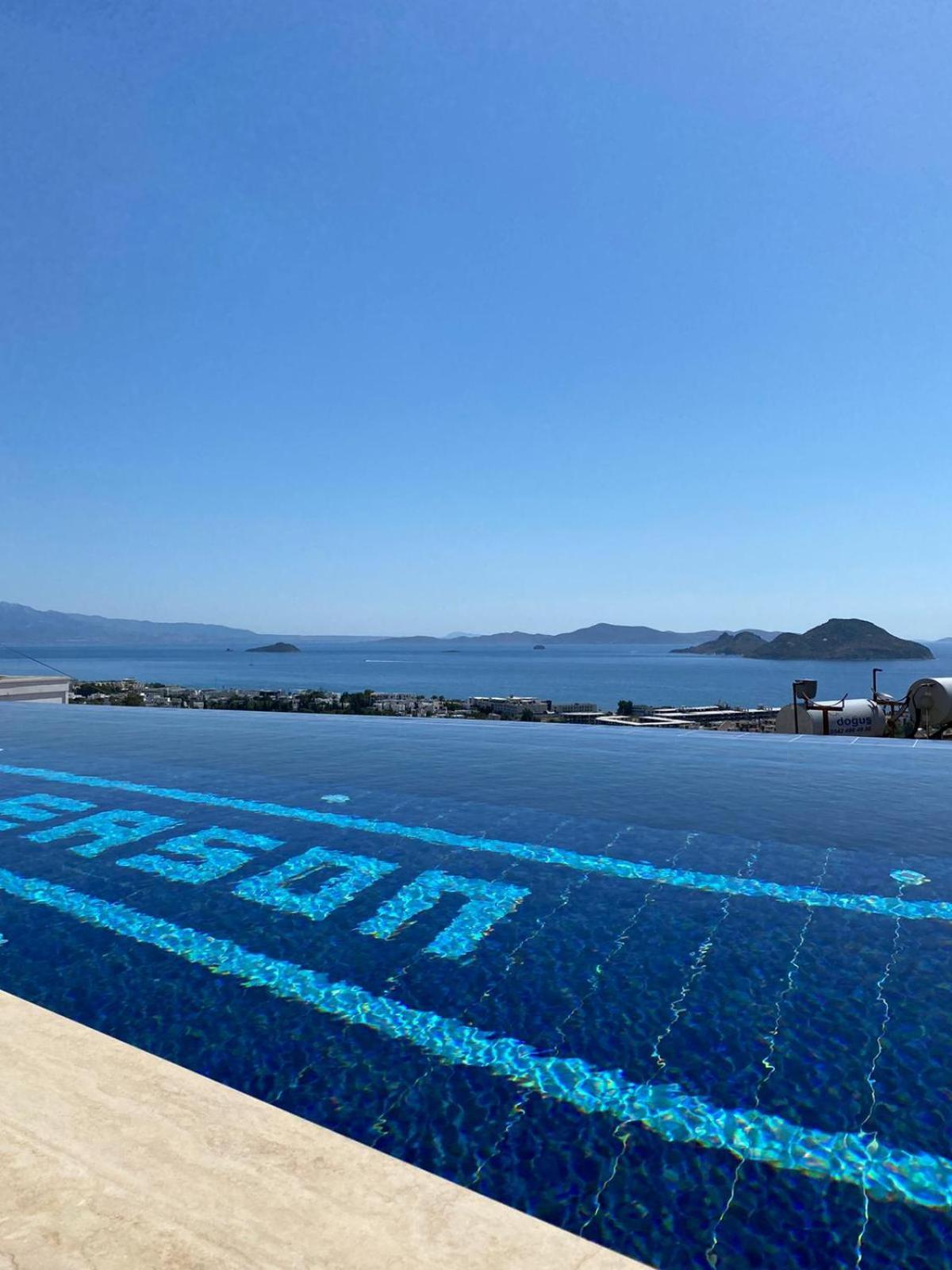 Bodrum Eason Villa & House 350M2 Full Sea View With Private Infinity Pool Exteriör bild