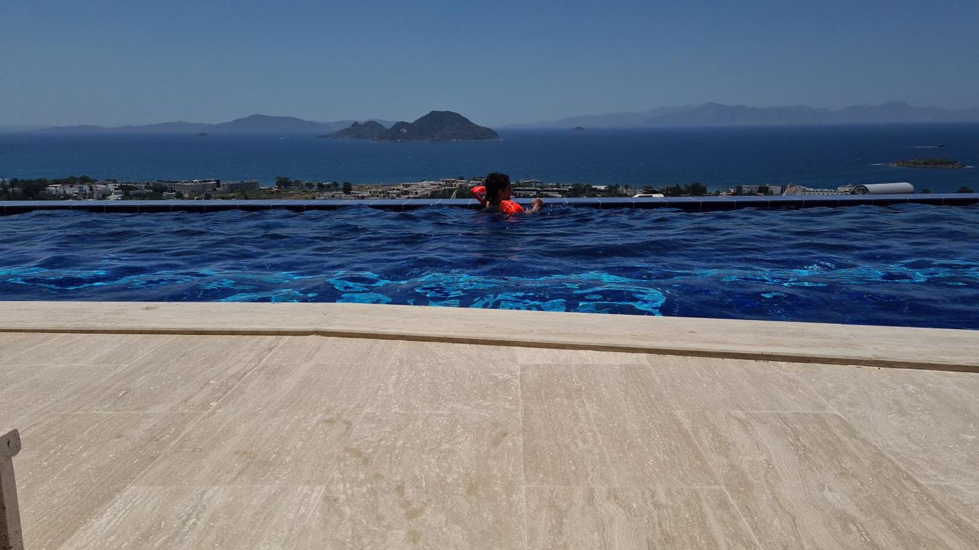Bodrum Eason Villa & House 350M2 Full Sea View With Private Infinity Pool Exteriör bild