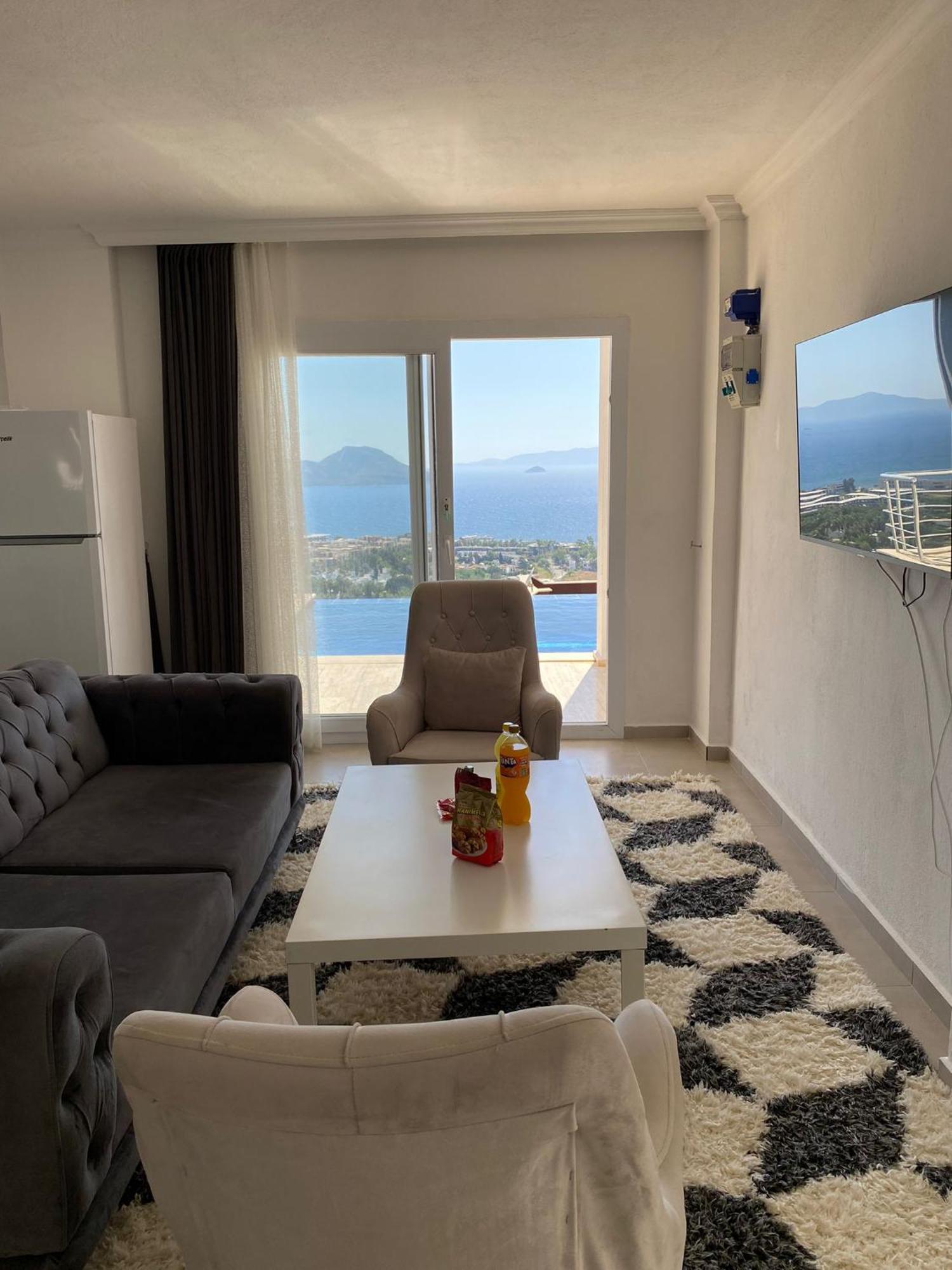 Bodrum Eason Villa & House 350M2 Full Sea View With Private Infinity Pool Exteriör bild