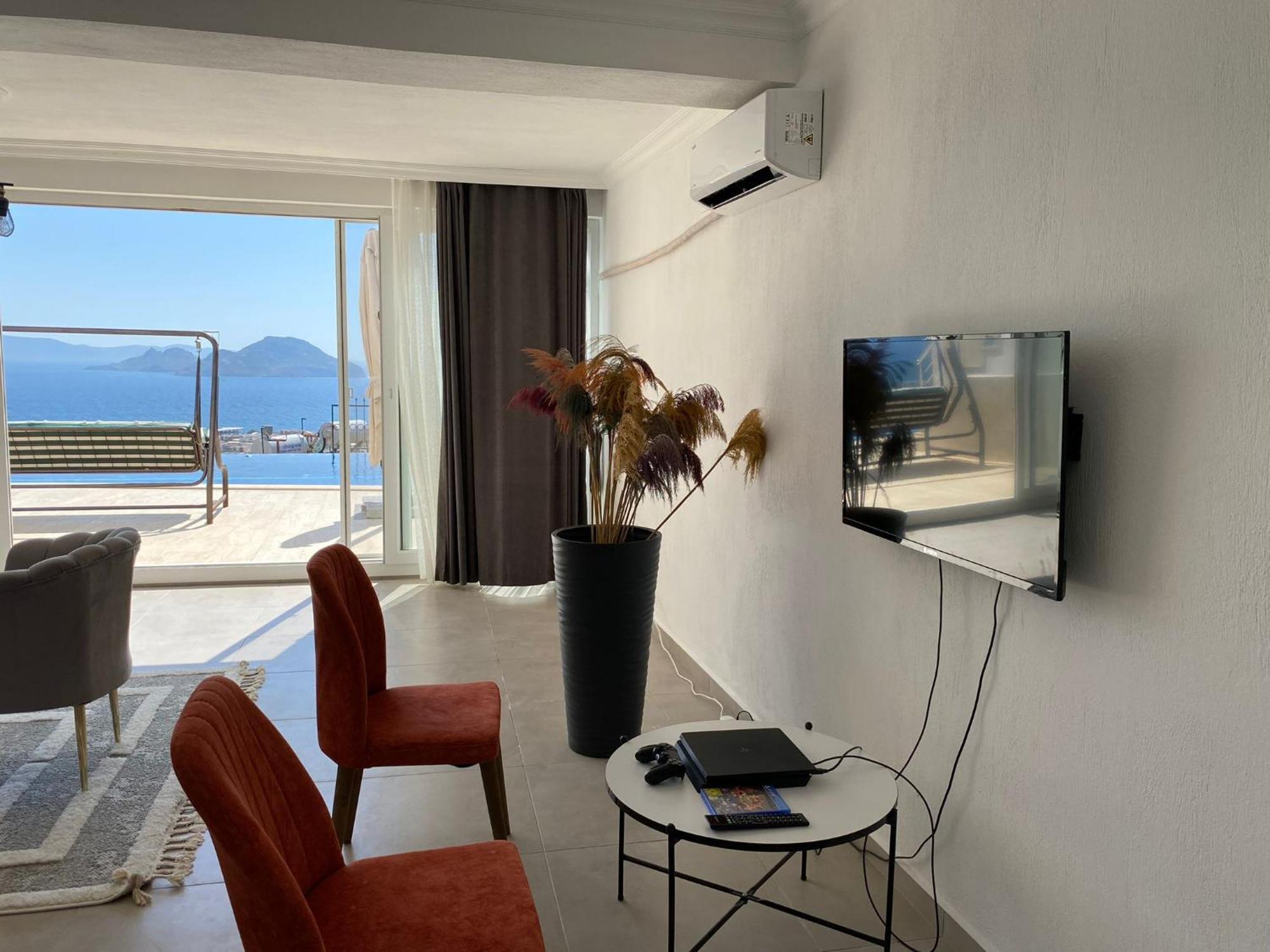 Bodrum Eason Villa & House 350M2 Full Sea View With Private Infinity Pool Exteriör bild